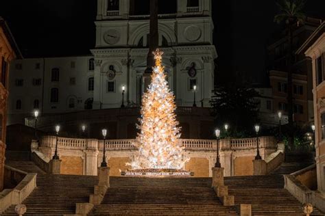 albero dior piazza di spagna|A piazza di Spagna l'albero di Natale di Dior .